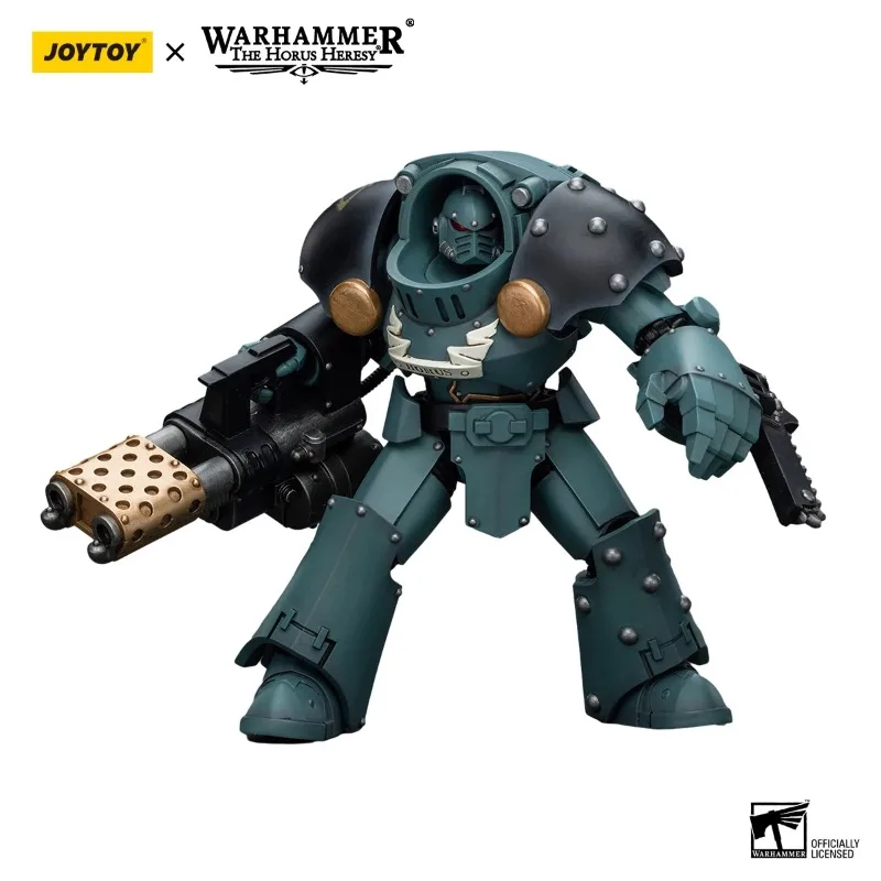 In Stock JOYTOY Warhammer The Horus Heres 30K 1/18 Action Figures Sons Of Horus Tartaros Terminator Squad Anime Model Toys Gift view 2