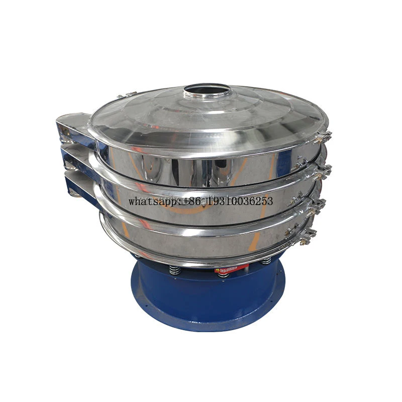 

Circular Rotary Vibrating Sieve Food Grade Stainless Steel Vibro Separator Vibration Screening Machine For Food