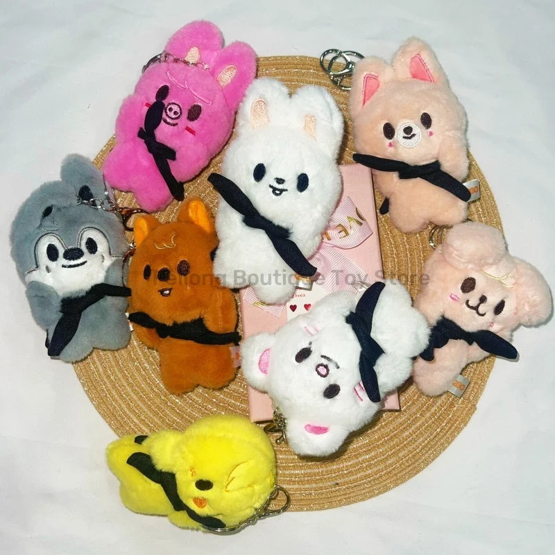 

New SKZOO Magnetic Keychain Plush Toy Pendant Thanksgiving Exquisite Gift StrayKids Dwaekki Cute Decoration with Magnetic