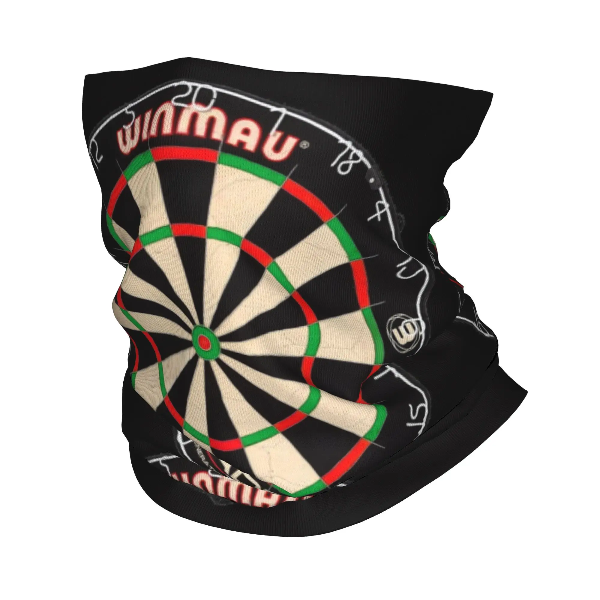 Winmaus Blade Neck Gaiter Men Women UV Face Shield Winter Dartboard Bandana Scarf for Ski