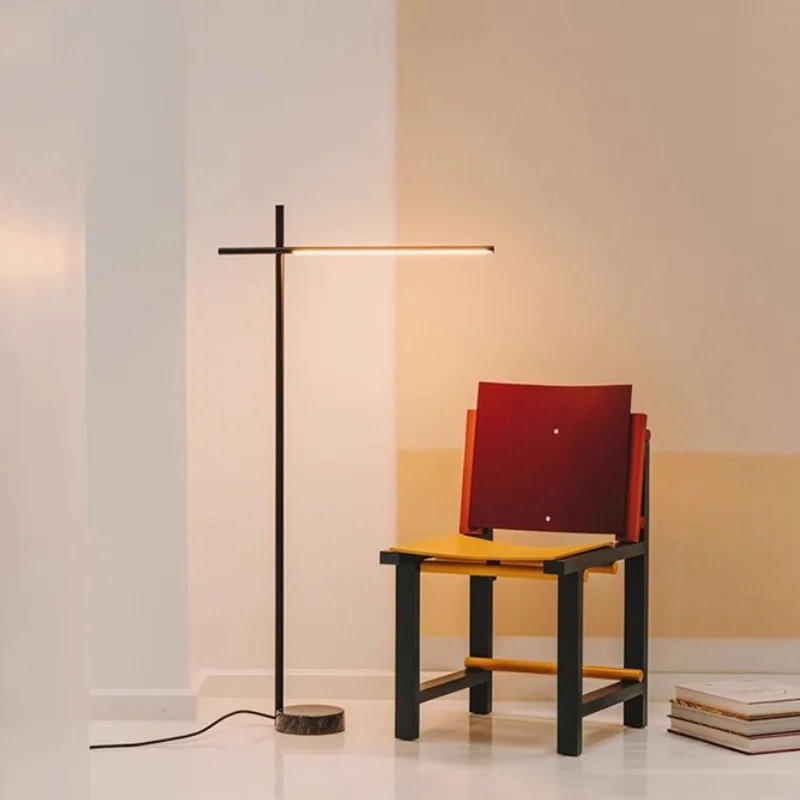 Modern Minimalist Living Room Floor Lamp Bedroom Bedside Sofa Standing Lamp Art Design Home Decor LED Mood Light Room Desk Lamp