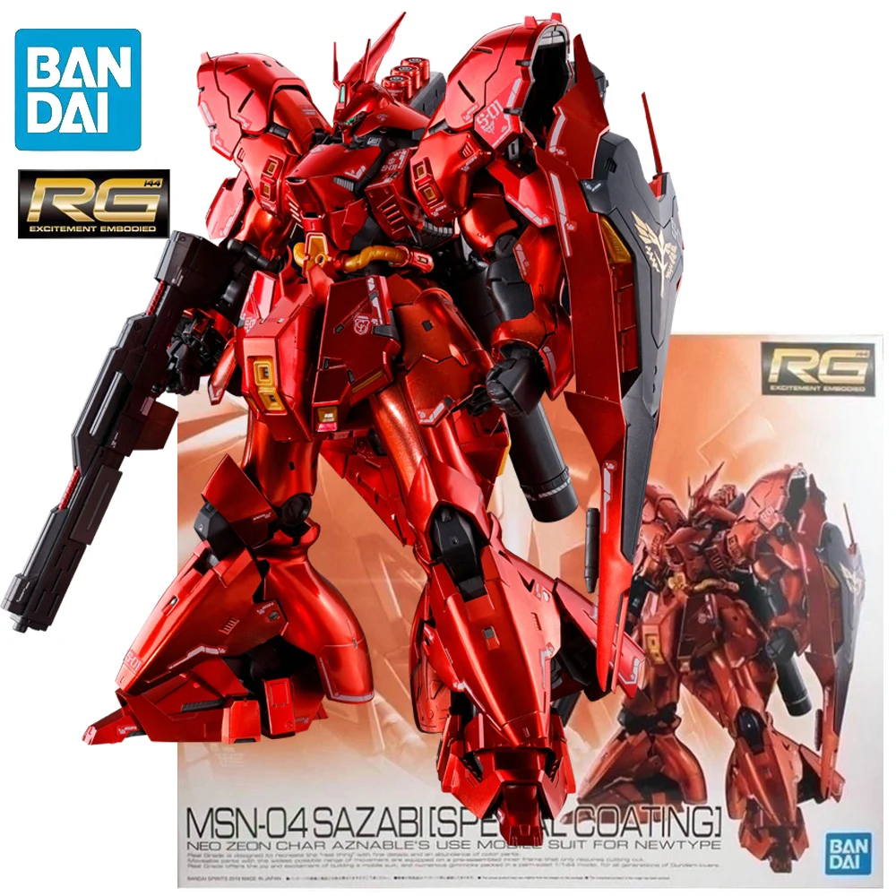 在庫あり バンダイ PB LIMITED RG 1/144 MSN-04 サザビー [特殊コーティング] アニメ アクションフィギュア 組み立てモデル コレクション玩具