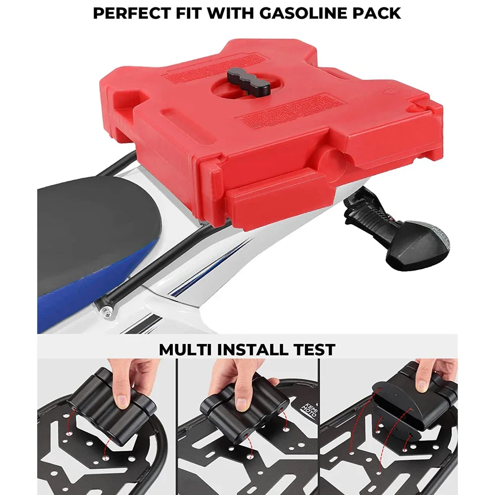 Luggage Rack For Suzuki DRZ400S/SM KLX400S Rear Carrier Top Box Case Tail Storage Rack Cargo Enduro Support Bracket Accessories