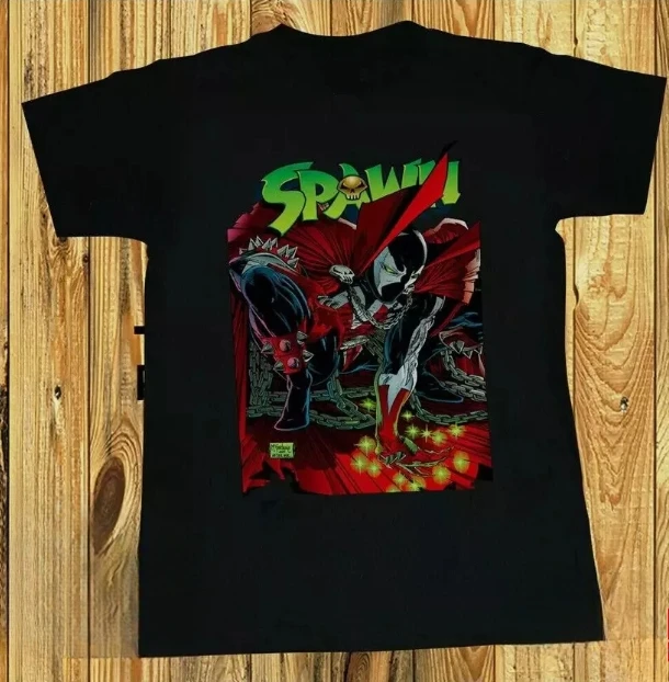 

2025 Spawn Movie Unisex Black Trend Fashion T-shirt