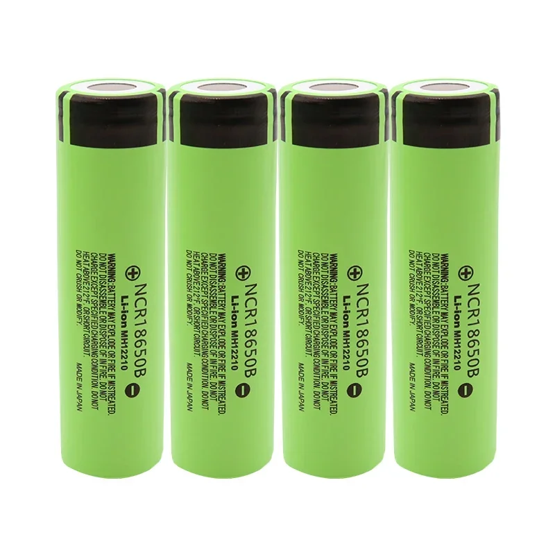 2024 New Original NCR18650B 3.7V 3400mah 18650 Lithium Rechargeable Battery for Flashlight Batteries and USB Charger