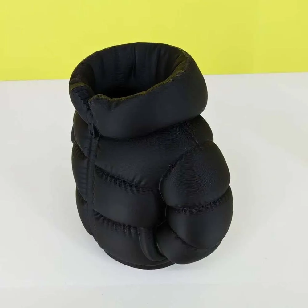 Creative Puffer Jacket Pen Holder PLA Waterproof Pens Storage Bucket Quirky Clothing Shaped Large Capacity