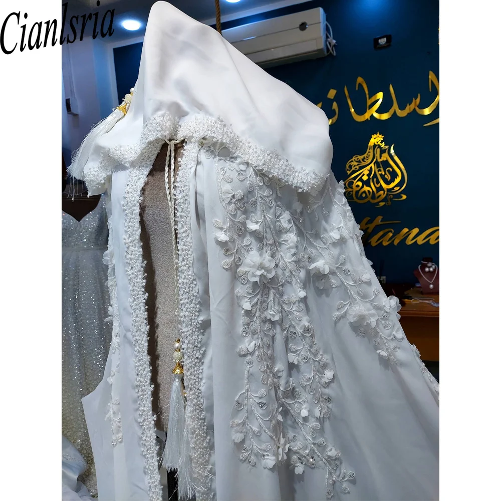 2026 Fashion Glitter Bridal Wrap Tulle Hooded Cape Shawl Wedding Accessories Cloak vestido de novia