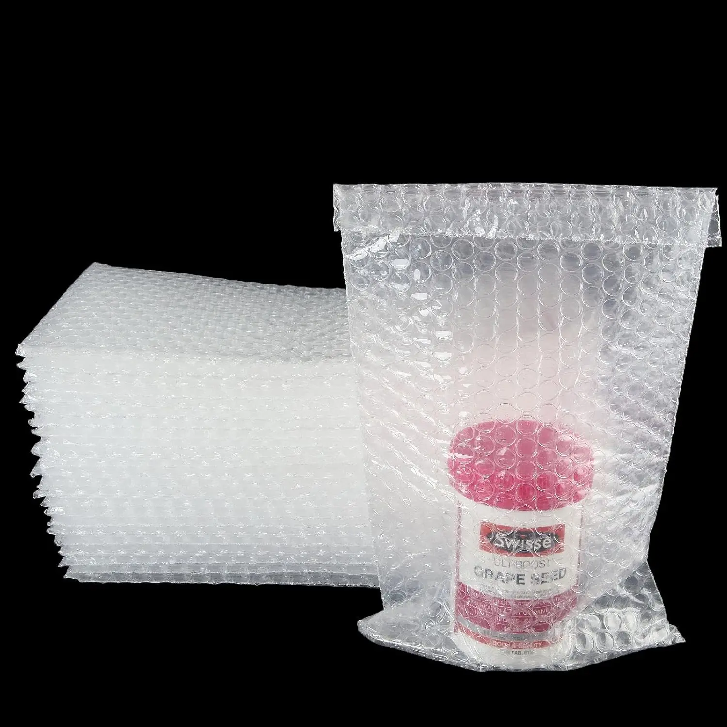 

50 прозрачных пузырчатых пакетов, 6x10 дюймов, самоклеящиеся, с двойными стенками, для хрупких предметов, ударопрочные, для переезда, транспортировки и хранения