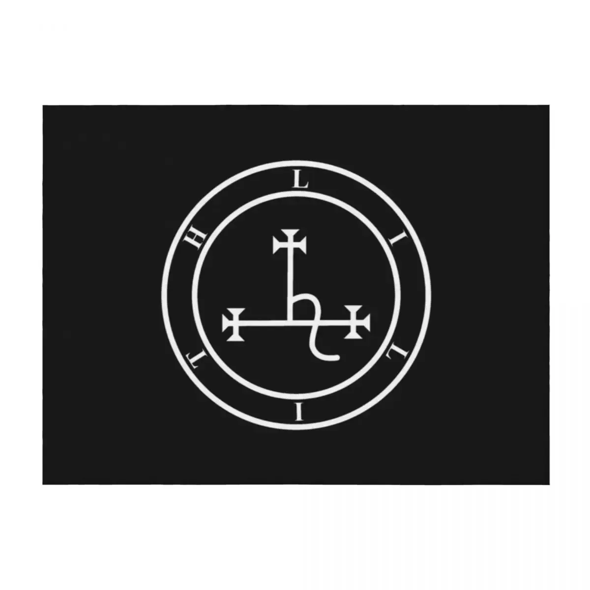 

Sigil of Lilith Throw Blanket Flannel cosplay anime Decoratives Bed covers Blankets