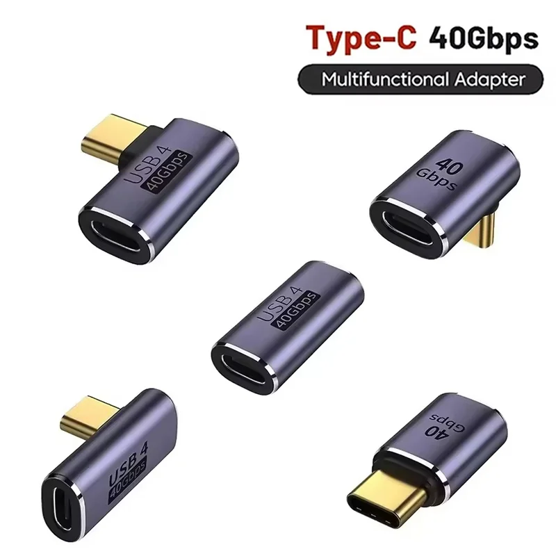 

High Speed Data Charging Conversion Plug For MacBook iPad Tablet Computer Type C Male To Female Adapter Laptop Phone Connector