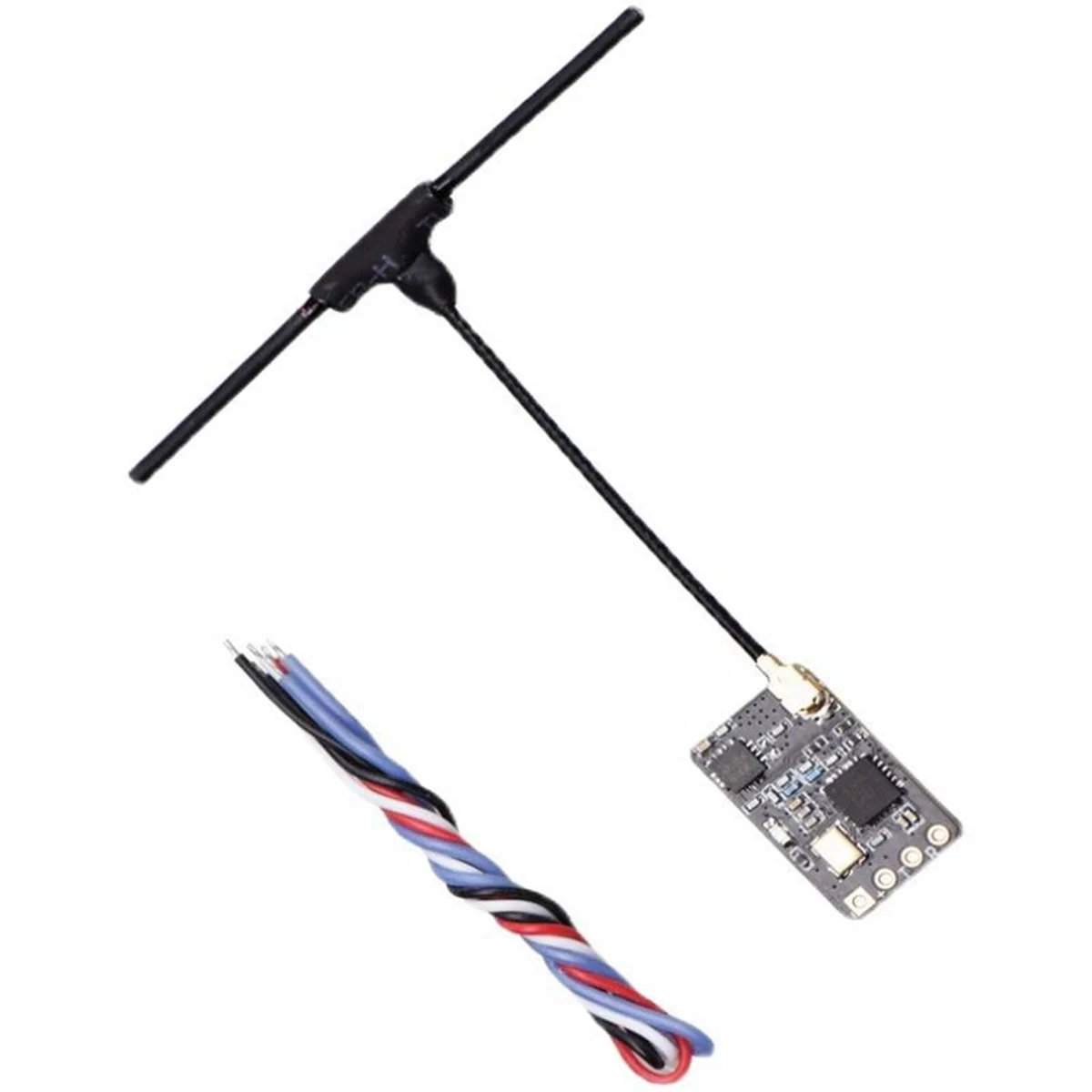 ELRS ReceiverELRS Receiver ExpressLRS RX24T 2.4G Receiver Radio Nano Long Range Receiver for RC FPV Drones DIY Accessories Parts