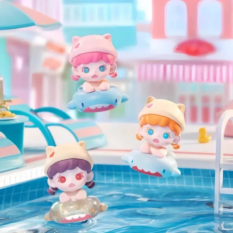 ขายร้อนของแท้ Pool Party Series น่ารัก Grain กล่องตาบอดกระเป๋า 3rd อินเทรนด์เล่นของขวัญ Dora น้องสาว Festvial ของขวัญ Surprise ของเล่นน่ารัก