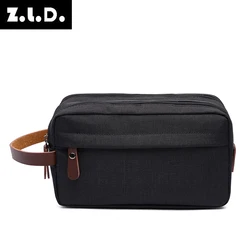 Borsa da toilette da uomo Kit da viaggio Dopp Organizer da barba per bagno per articoli da toeletta borsa da viaggio per la notte custodia di bellezza