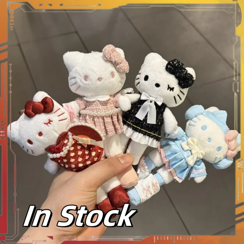 

15 см аниме Hellokittys Girl Y2k фестиваль ограниченное количество длинных ног сумка кулон мультфильм балетный стиль плюшевая кукла брелок украшение подарок