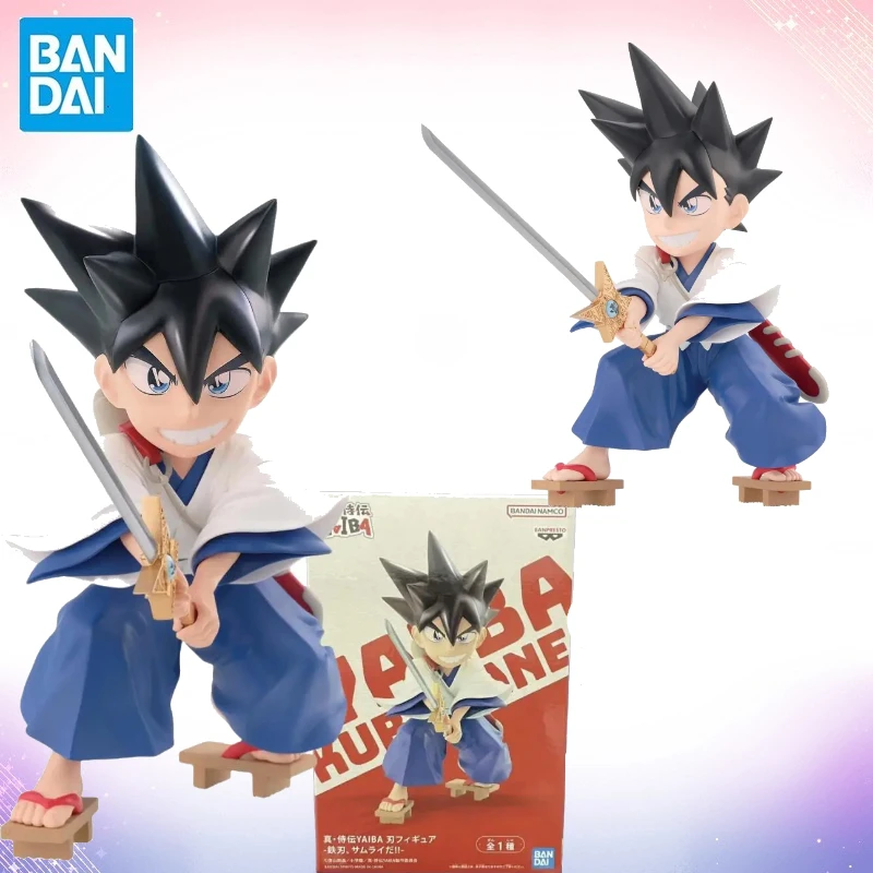 

Bandai оригинальная в штучной упаковке YAIBA Samurai Legend KUROGANE, экшн-фигурка, модель игрушки, украшение для стола, коллекция подарков, фигурки, игрушка в подарок