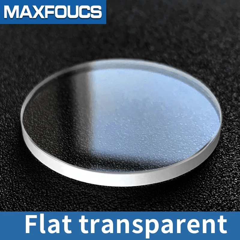 Mineral glass White transparent Suitable For EF-552 558 560 562 Flat Watch Mirror Accessories Watch Crystal  Parts