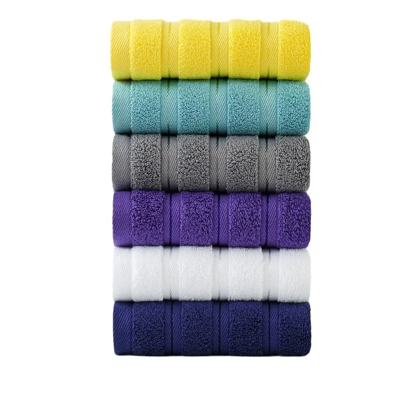 1/2PCS 50x100cm Bathroom Towels Cover Pure Cotton Quick Absorbent Soft Quick Dry Thickened Face Bath Towels Gift Beach Towels