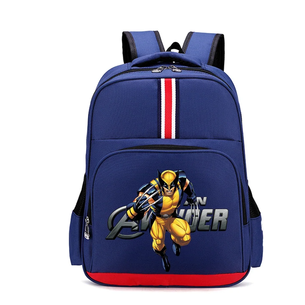 Children Marvels Spiderman Schoolbag Ironman Hulk Backpack Teenager Multifunction Captain Backpacks Travel Camping Computer Bag