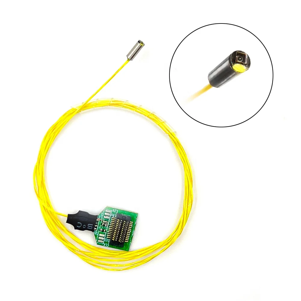 OV6946 160 Kpixel 2.0mm diameter sensor medical endoscope camera module single led with HD monitor Interface backend