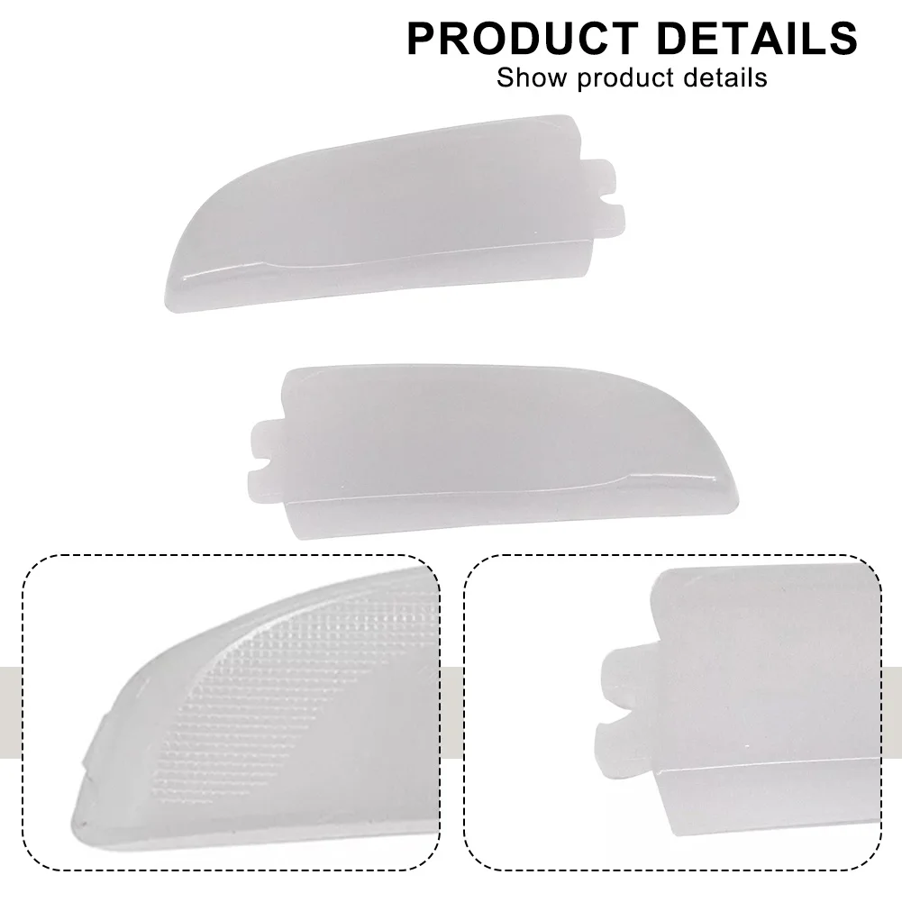 Front Pair Sun Visor Light Cover For For Toyota For Tundra 2014-2019 For Sienna 2014-2019 2013-2015 ABS Trim Replacement