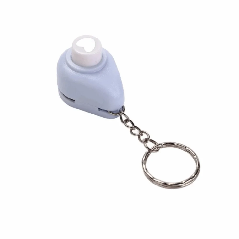 Creative Mini Mini Stamp Punch with Keychain Handheld Embossing Machine DIY Multi-functional Stamp Hole Puncher Crafting