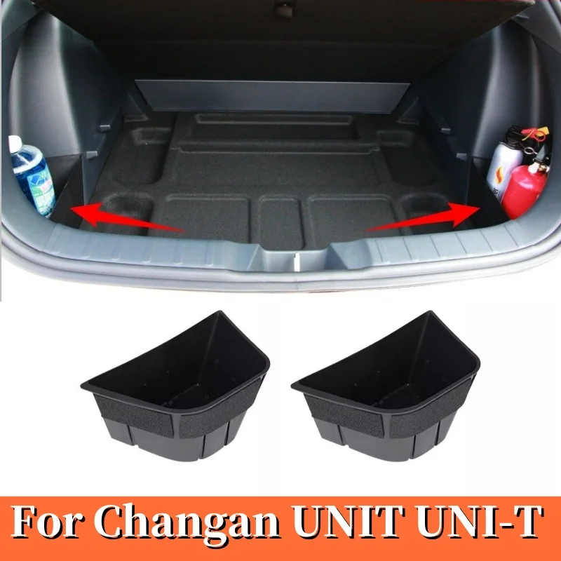 For Changan UNI-T UNIT 2020-2022 2023 2024 Car Rear Trunk Storage Box Organize Box Side Storage Tail Storage Box Accessories