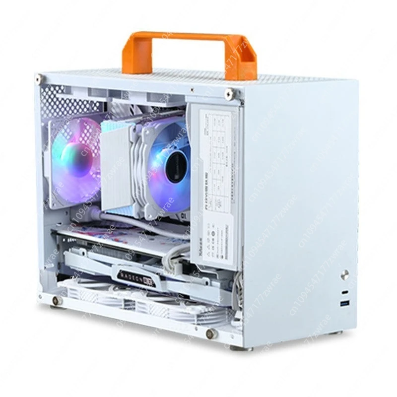 Z69 Portable Portable Matx/itx Compact Small Host Case Black Long Graphics Mini 240 Water Cooling