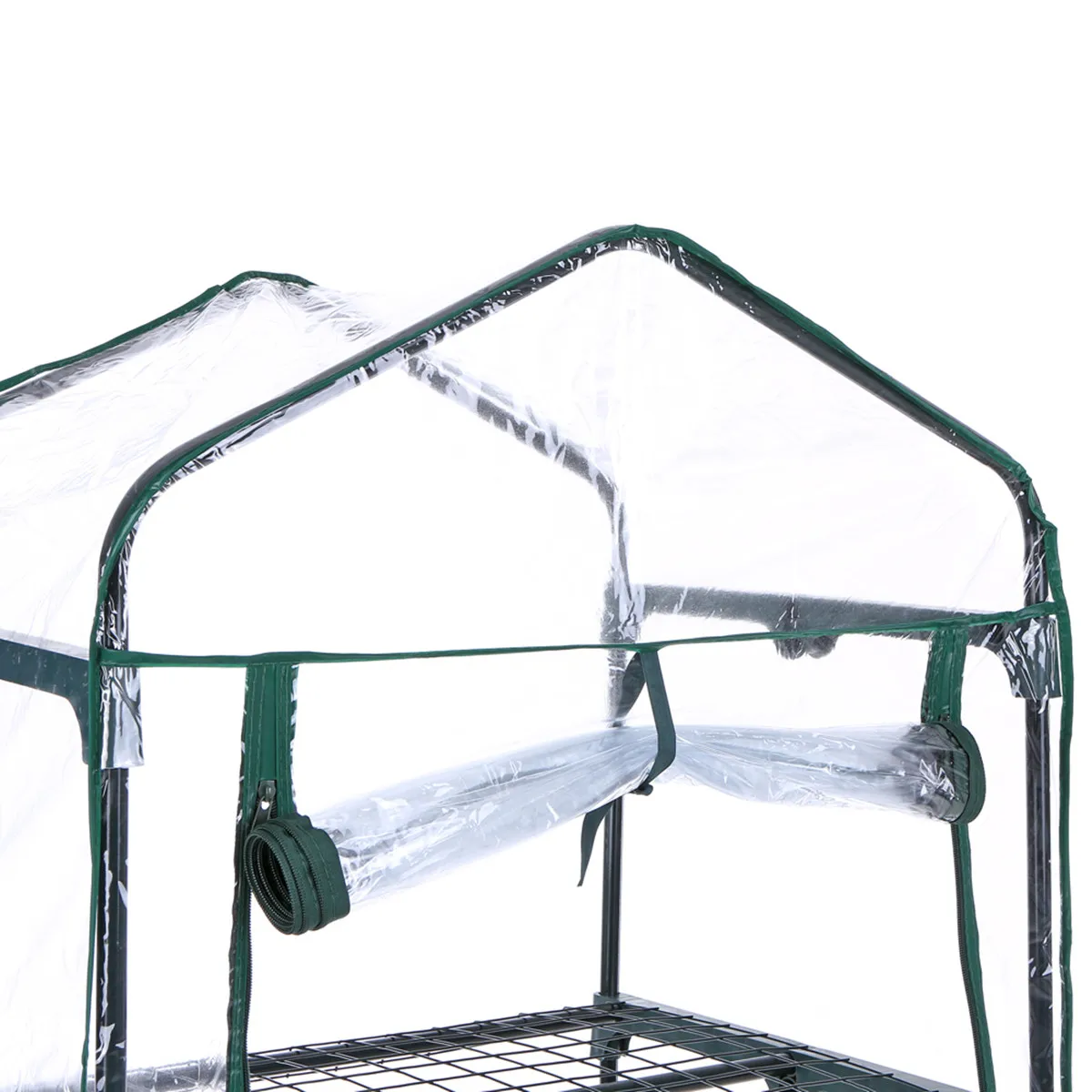 Four-layer green household plant greenhouse mini garden greenhouse PVC garden plastic film does not include poles