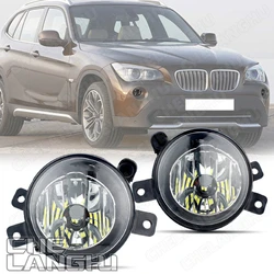 2pcs Left & Right Led Fog Lamp For BMW X1 E84 2012 2013 2014 2015 Front LED Fog Light Fog Lamp /H11 Bulbs car accessories