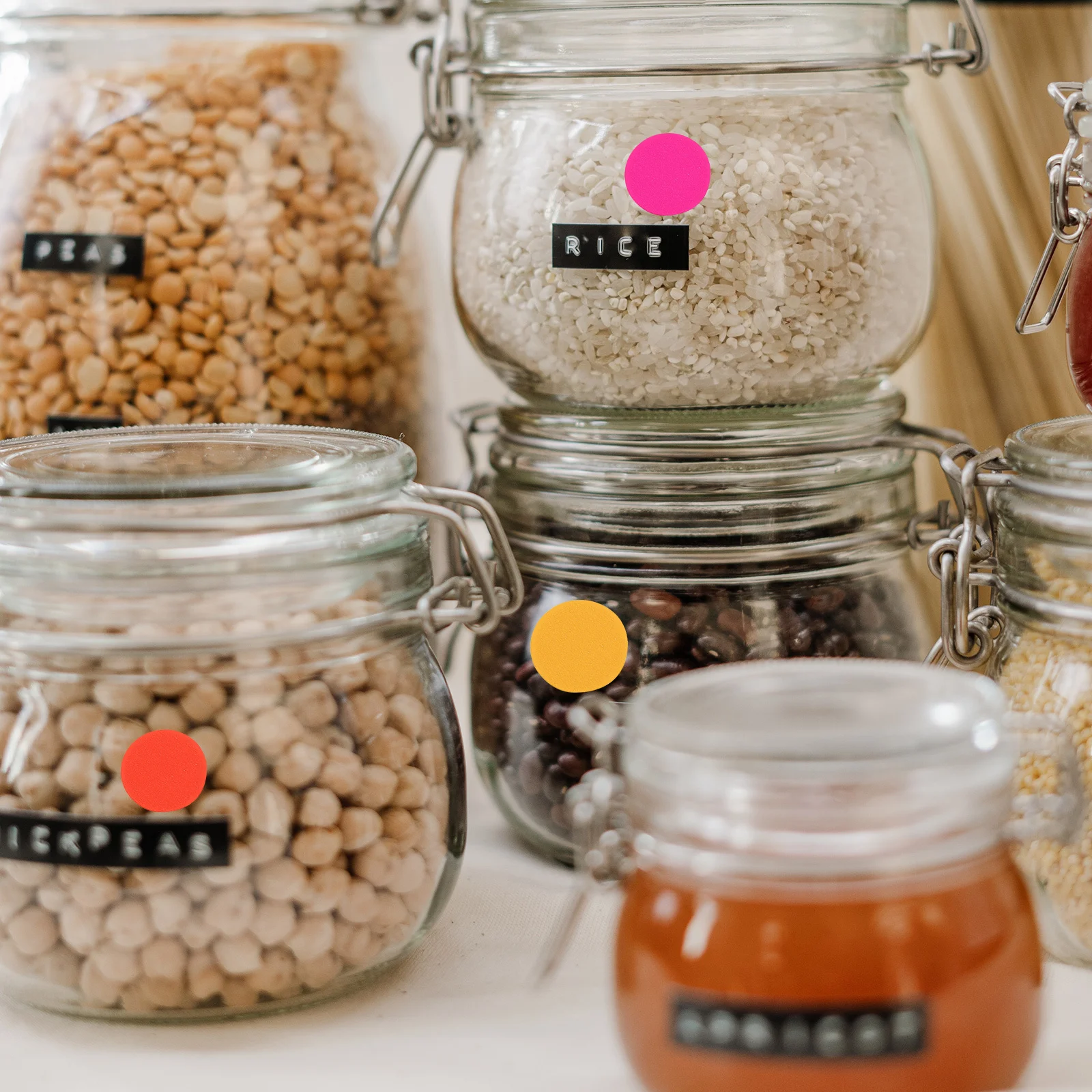 

16 Sheets Colored Dot Stickers Small Circle Labels for Sorting Organization Home Office School Color Coding Stickers