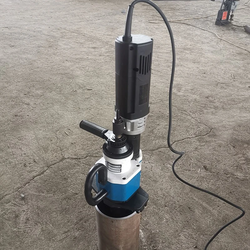 Inward rising pipeline beveling machine, inner rising steel pipe chamfering machine
