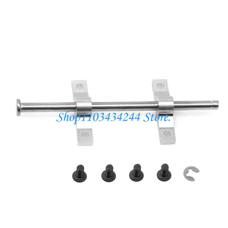 Toy Dump Trailer with Robust Aluminum Body & Rotating End Piece Off Road Model Truck Accessories Simple Installation for 1/14
