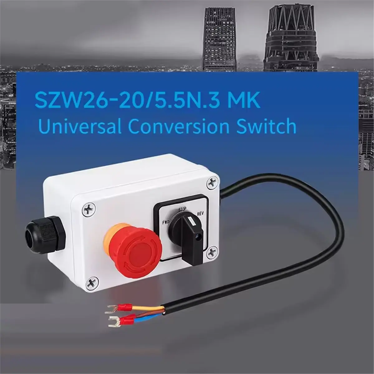 PHONE&GEAR SZW26-20 Three-Phase Exigent Stop Switch 440V for Power & Mining Automation