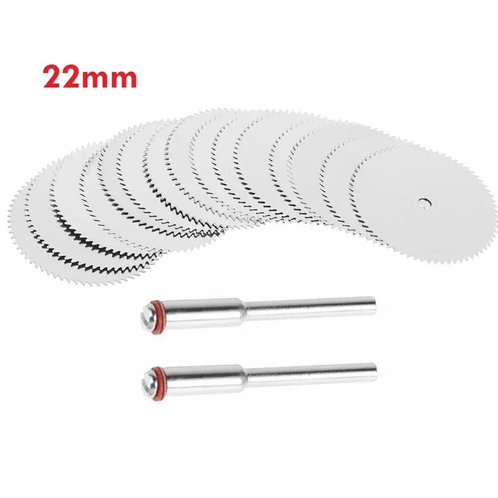 15 sztuk 22mm Mini tarcza tnąca drewno plastikowe metalowe tarcza tnąca ze stali nierdzewnej brzeszczot do piły tarczowej do narzędzia obrotowego Dremel