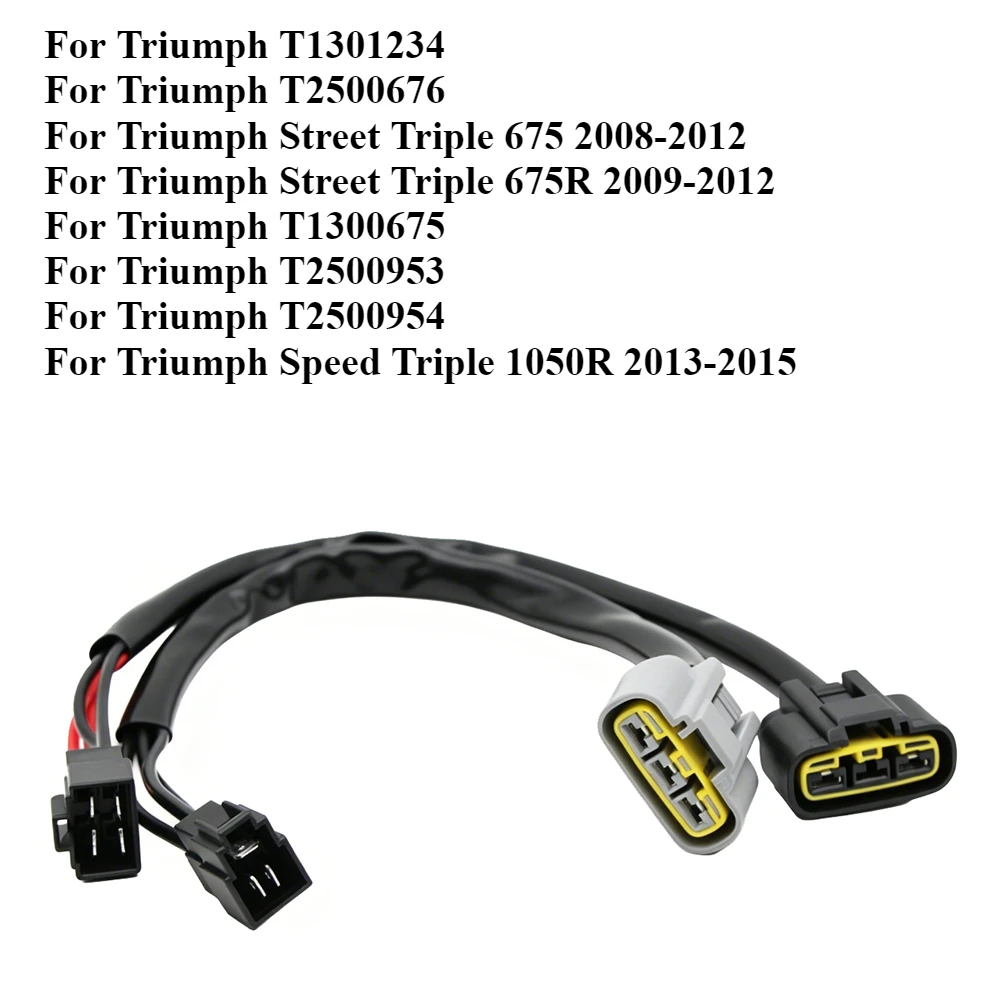 Regulator Rectifier Plug Connector for Triumph Street Triple 675 675R 1050R T1301234 T2500676 T1300675 T2500953 T2500954