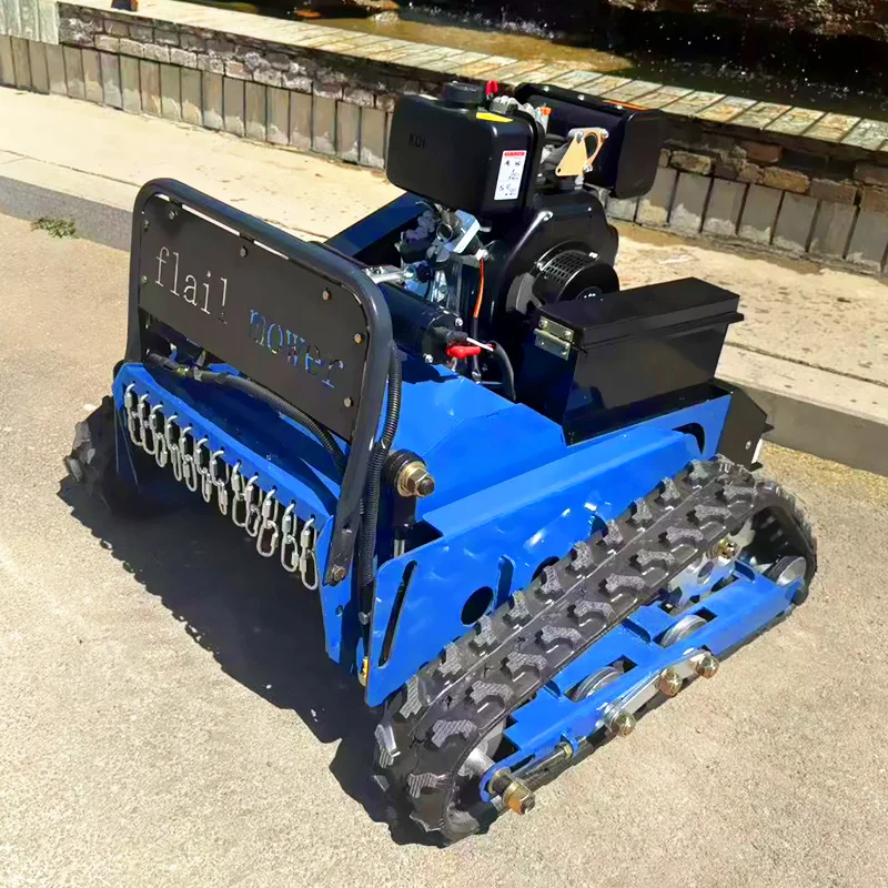 Cortacésped con Control remoto inalámbrico personalizado, Robot de corte de césped, venta directa de fábrica todo terreno