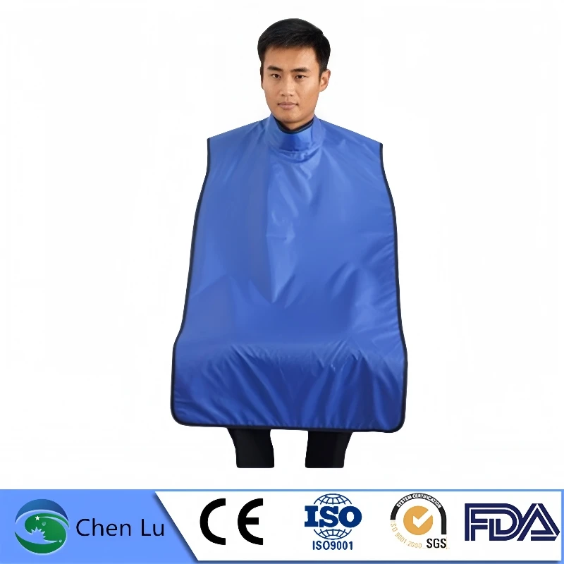 

0.35/0.5mmPb Dental Lead Apron, X-ray Gamma ray Radiation Protection with High Collar apron for Stomatology & Hospital Use