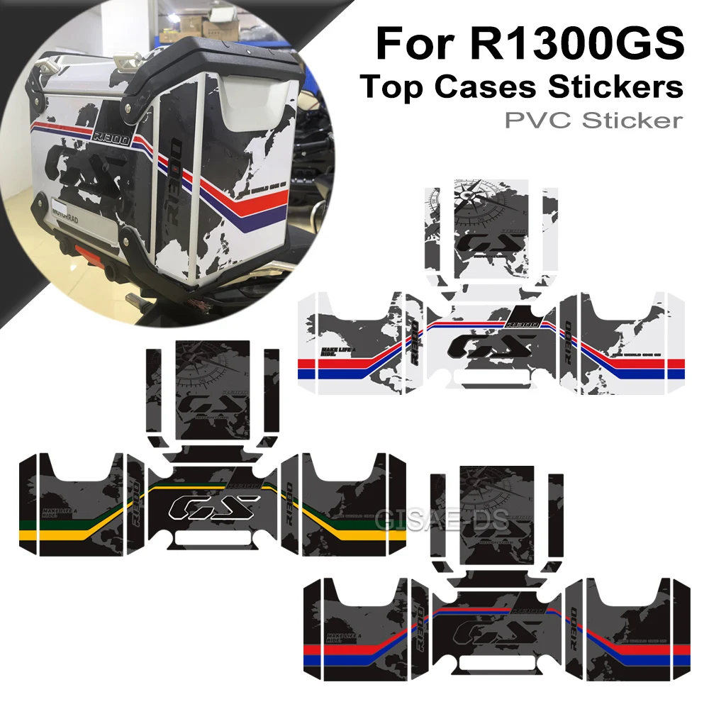 

For BMW R1300GS R 1300 GS ADV R1300 GSA Adventure Side Top Cases Stickers PVC Luggage carrier Trunk Luggage Sticker 2025