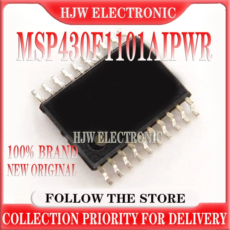 

10-100PCS MSP430F1101AIPWR package TSSOP20 ultra-low power 16 bit microcontroller chip 430F1101A brand new original packaging