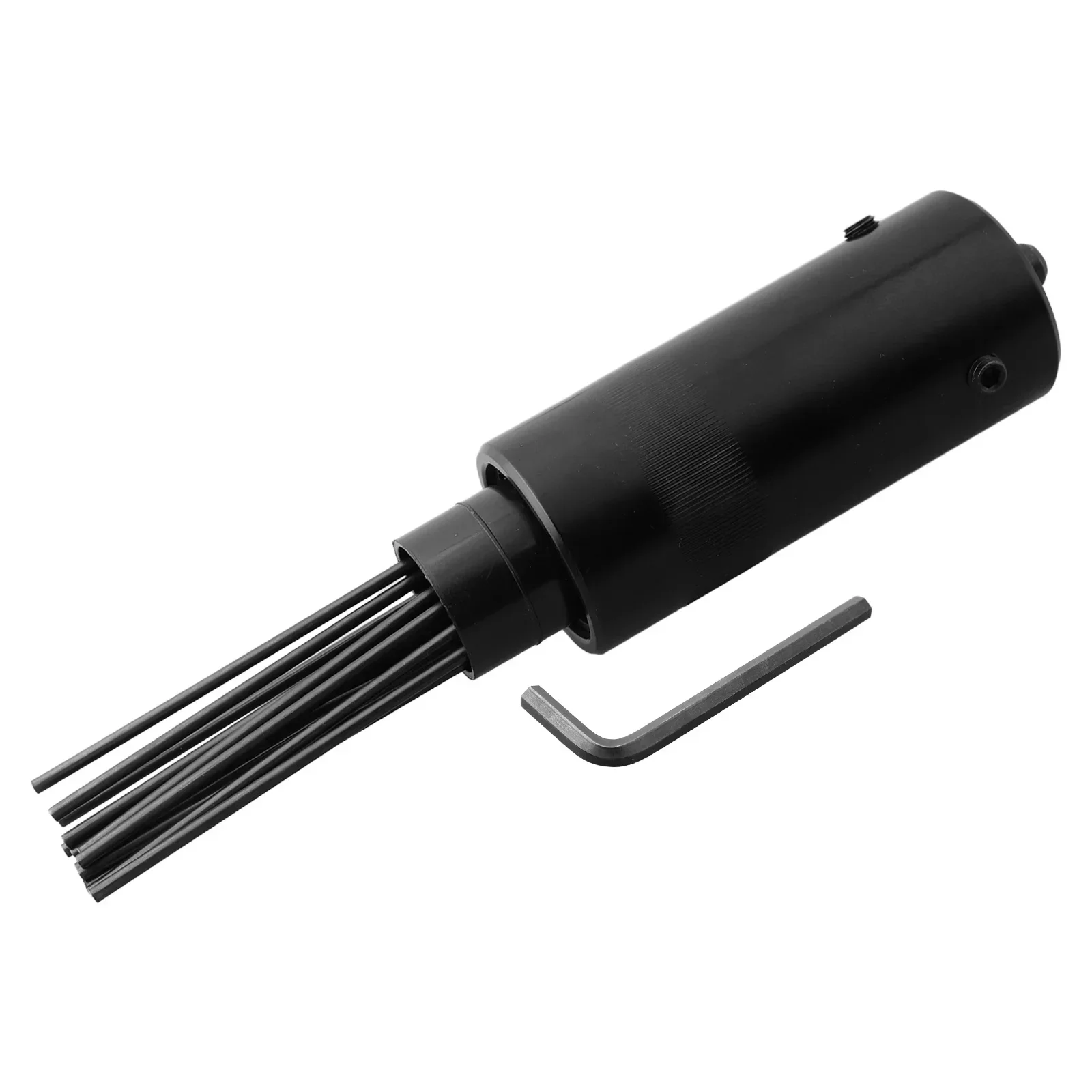 

Home Deruster Head Air Tools 19 Needle 225*50mm Black For Pneumatic Air Hammer Tools High Carbon Steel Rust Removal