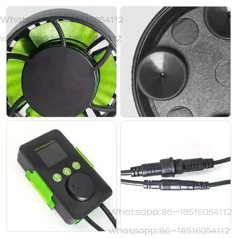 10/15/25/35/50 NEW WIFI Aquarium Wave Maker with LCD Control Wavemaker Pump 110-240V for 60-200CM Reef Tank