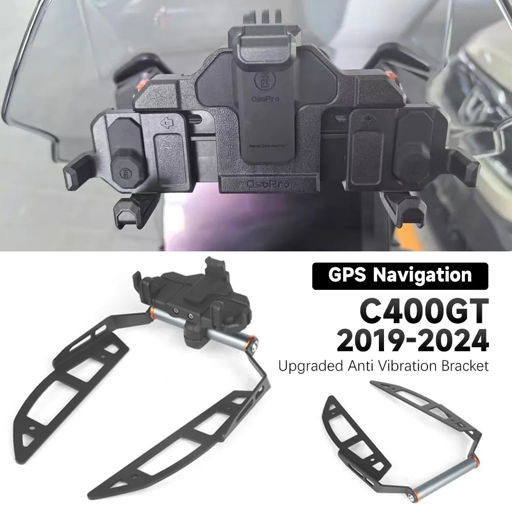 For BMW C400GT   C400GTNew Motorcycle Front Motorcycle AccessoriesMobile Phone Stand Support GPS Navigation Bracket Mount