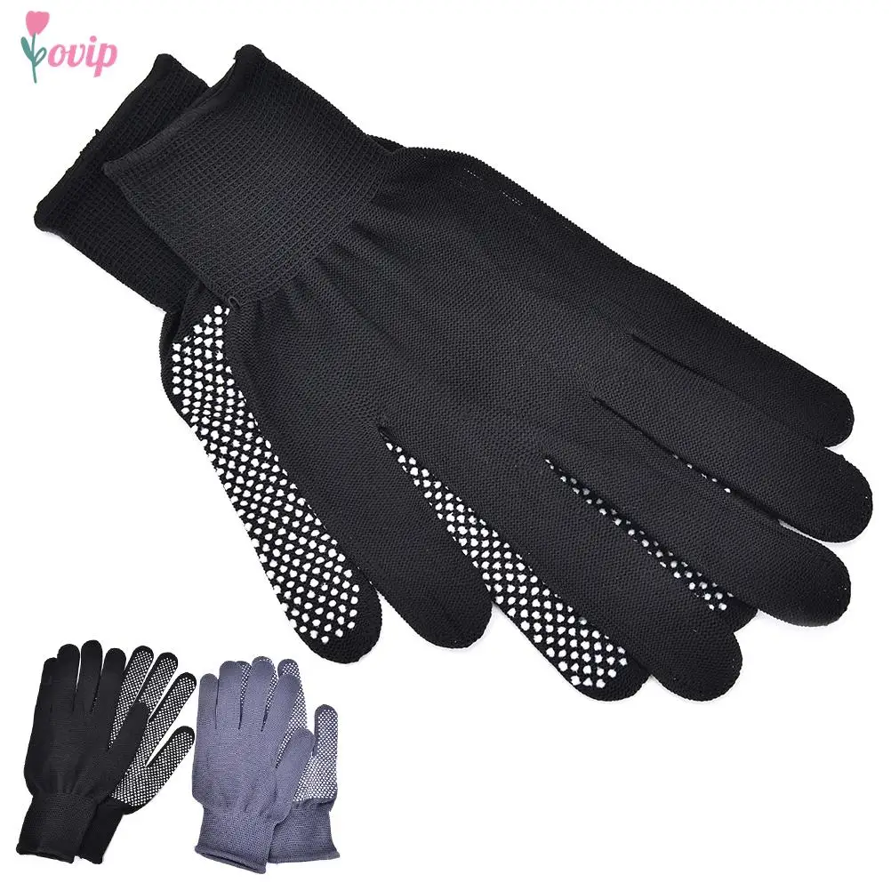 hot Hair Straightener Perm Curling Hairdressing Heat Resistant Finger Glove Hair Care Styling Tools Thermal Styling Gloves