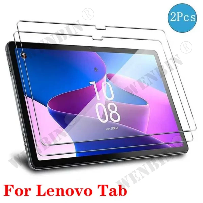 

2 Pcs For Lenovo Tab P12 P11 Pro Gen 3 2 M10 M9 M8 K11 Tempered Glass Tablet Screen Protector 9H Toughened Protective Film