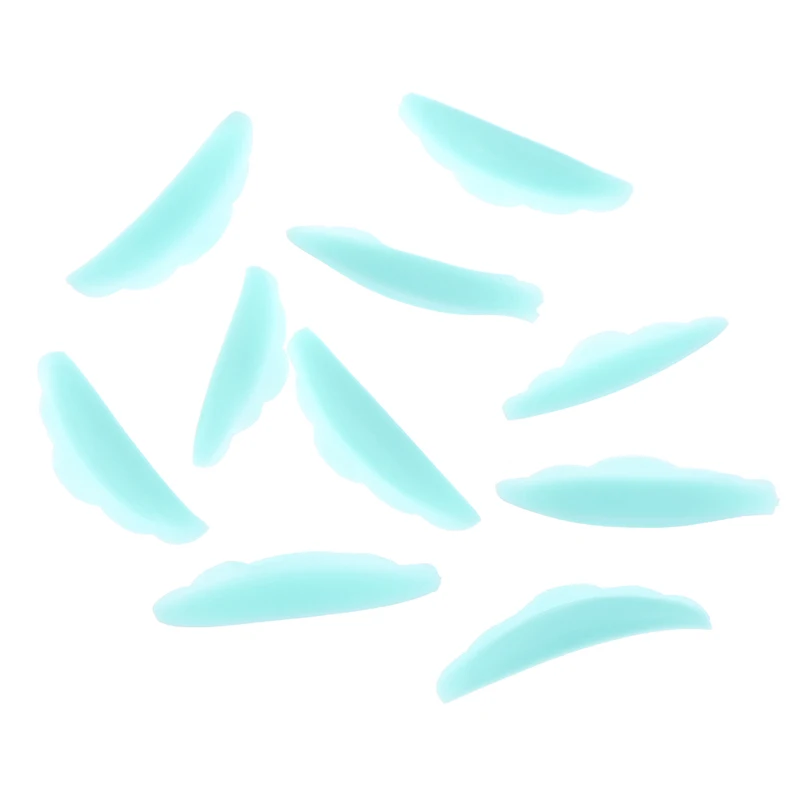 Cílios Perming Pad, Silicone Curler Rods, Lashes Lift, Shield Tool, 5 Pares