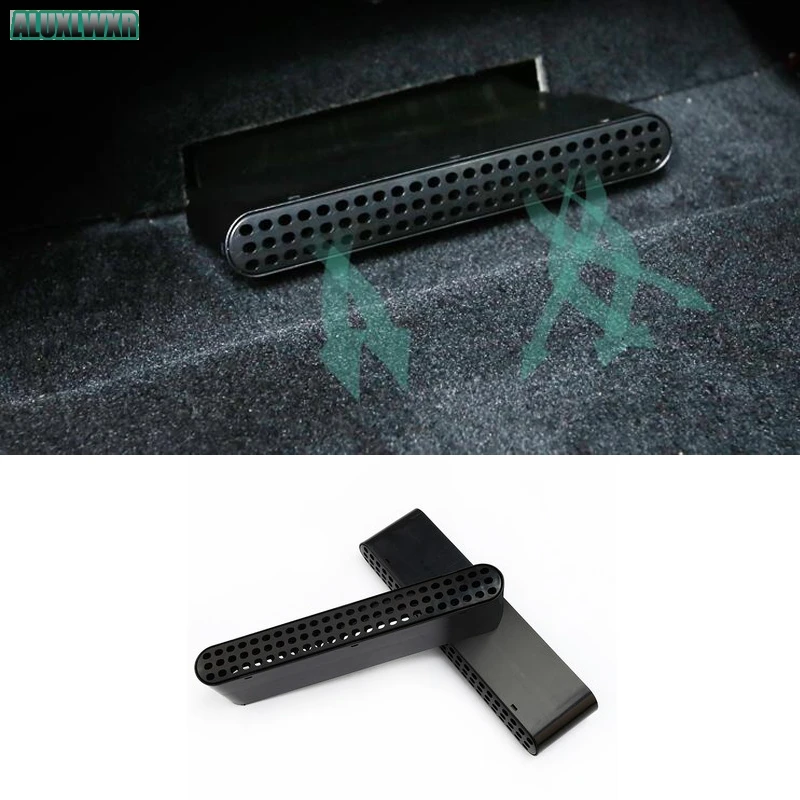 

2PCS Car-styling Seat AC Heat Floor Air Conditioner Duct Vent Outlet Grille Cover XE XFL XEL Car Accessories for Jaguar F-PACE E