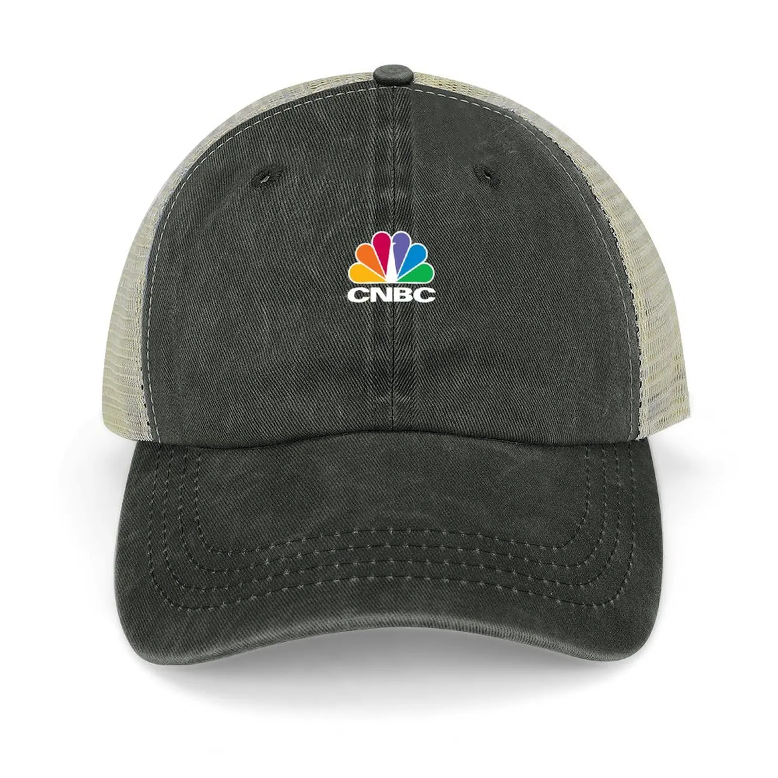 

CNBC Logo - White Essential T-Shirt Baseball Cap Snapback Cap Hat Baseball Cap Golf Hat For Girls Men's