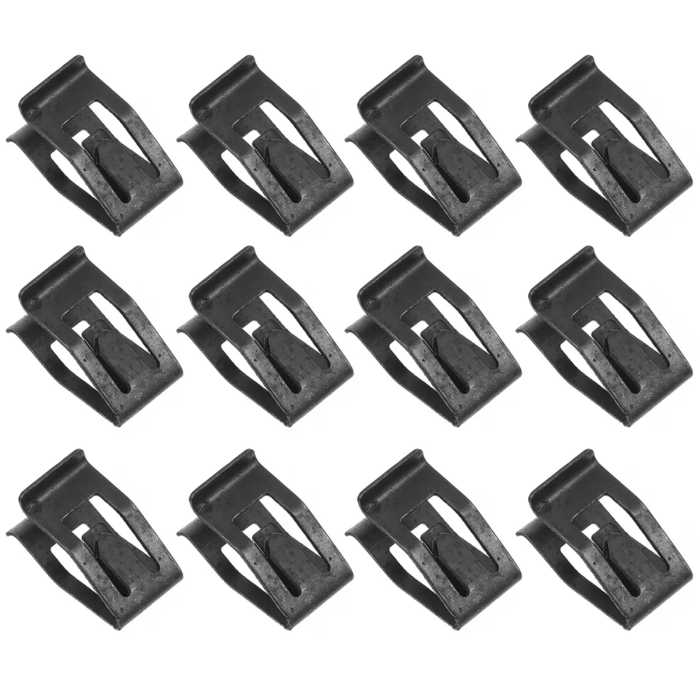 

80pcs Center Console Interior Retainer Bumper Fastener Trim Steel Material Wide Compatibility Vehicle