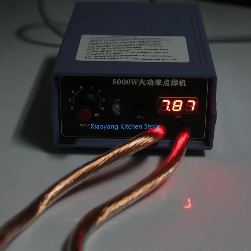 

69HC Mini Size Lithium Battery Portable Adjustable Spot Welding Machine for 18650, Beautiful and Firm Solder Joints