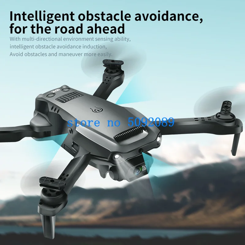 Outdoor Obstacle Avoida WIFI FPV RC Drone 8K HD Camera Trajectory Flight Smart Follow Me LED Lighting Remote Control Quadcopter